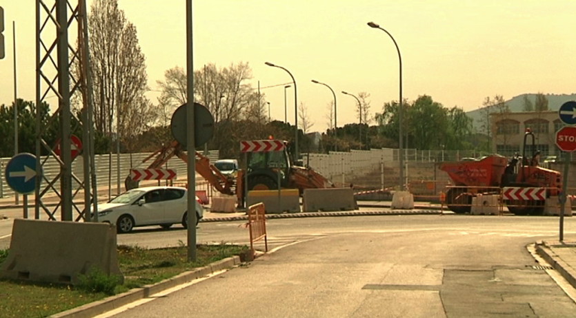 Demà divendres talls de trànsit a l’avinguda de la Pelegrina-c/ St. Cugat Sesgarrigues