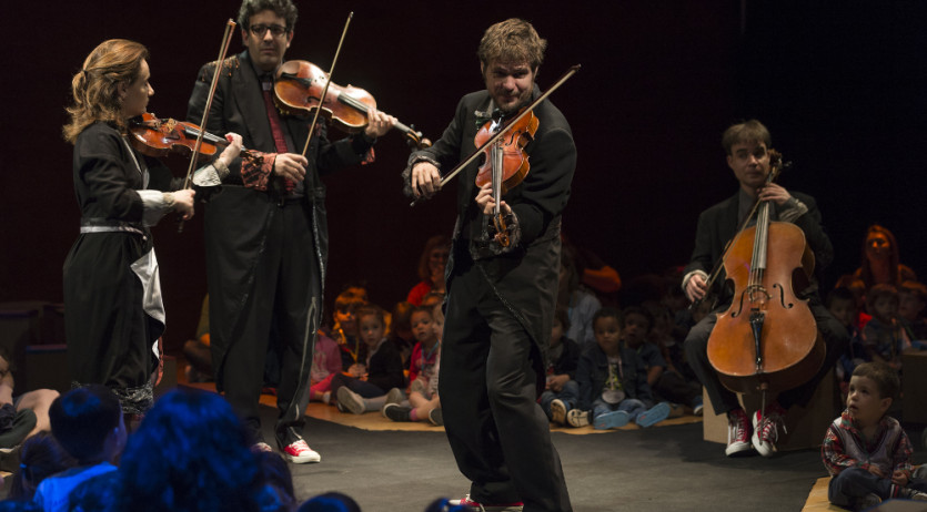 Aquest diumenge el concert familiar a l’Auditori Municipal permetrà gaudir del so de les cordes de manera molt propera