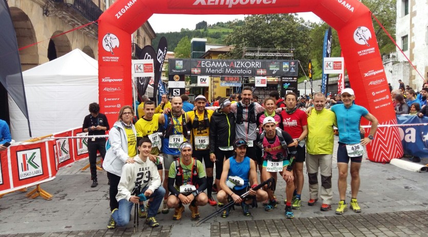 Corredors sadurninencs participen a la 15a Marató de Zegama, al País Basc