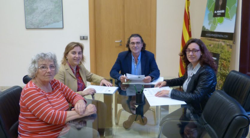 Signat un nou conveni de “El Penedès, tasta’l”