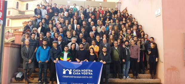 Els Castellers de Vilafranca es comprometen amb l’acollida de refugiats