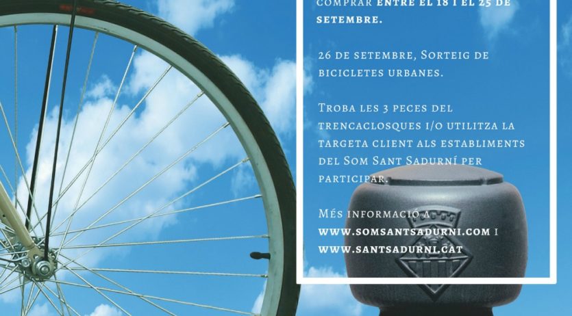 La Setmana de la Mobilitat 2017 vol omplir Sant Sadurní de bicicletes