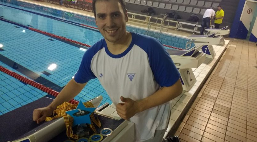 Toni Ponce, protagonsita del Campionat de Catalunya d’hivern