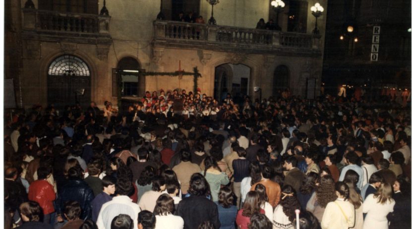 La cantada de Caramelles de Vilafranca celebra enguany el seu 50è aniversari