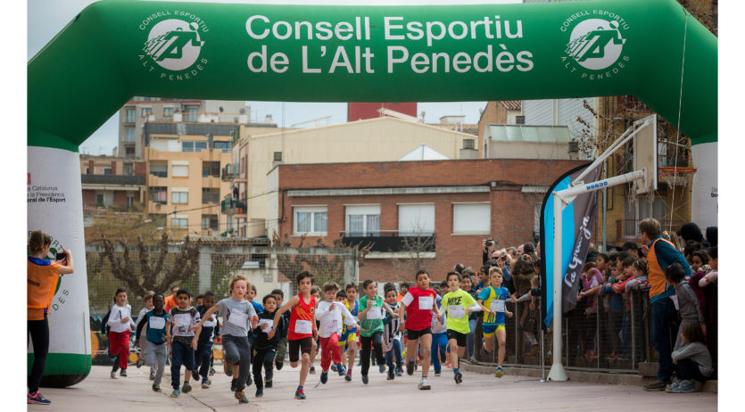 Èxit de participació en el cros escolar del Baltà i Elias de Vilafranca