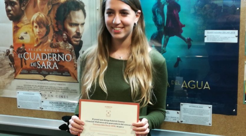 Cristina Esteban Baena és la guanyadora de la Travessa dels Oscar 2018