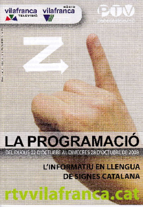 L’informatiu en llengua de signes catalana