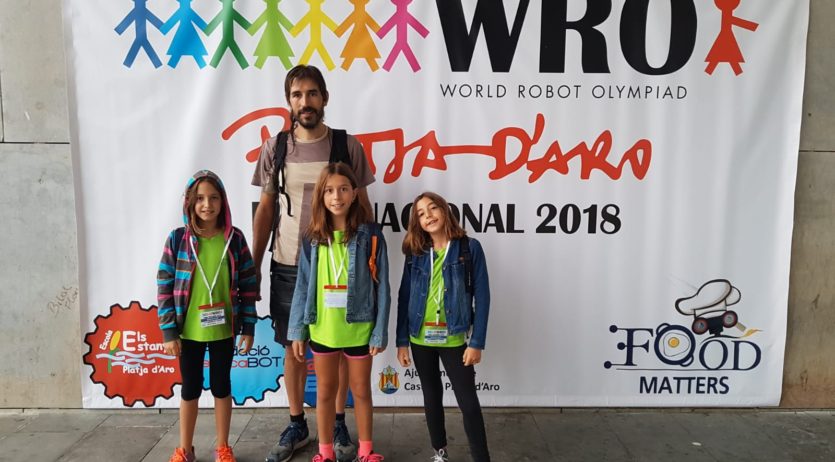 Tres alumnes de l’escola Jaume Balmes, a la Final Nacional del Campionat Mundial de Robòtica