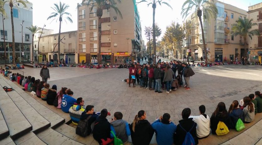 Els esplais del Penedès i el Garraf celebren la Diada dels Drets dels Infants a Vilafranca