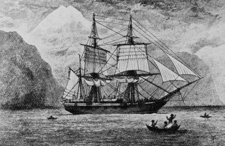 Salpa d’Anglaterra el Beagle amb Charles Darwin a bord