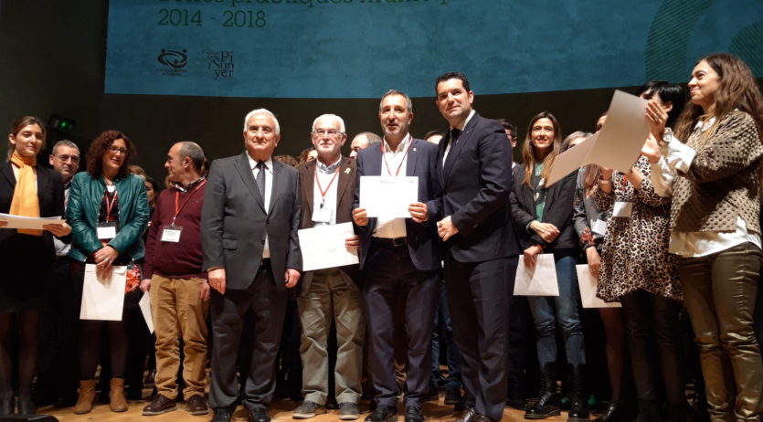 Vilafranca rep dos certificats de bones pràctiques per Vinyes per Calor i Vilafranca Inclusió