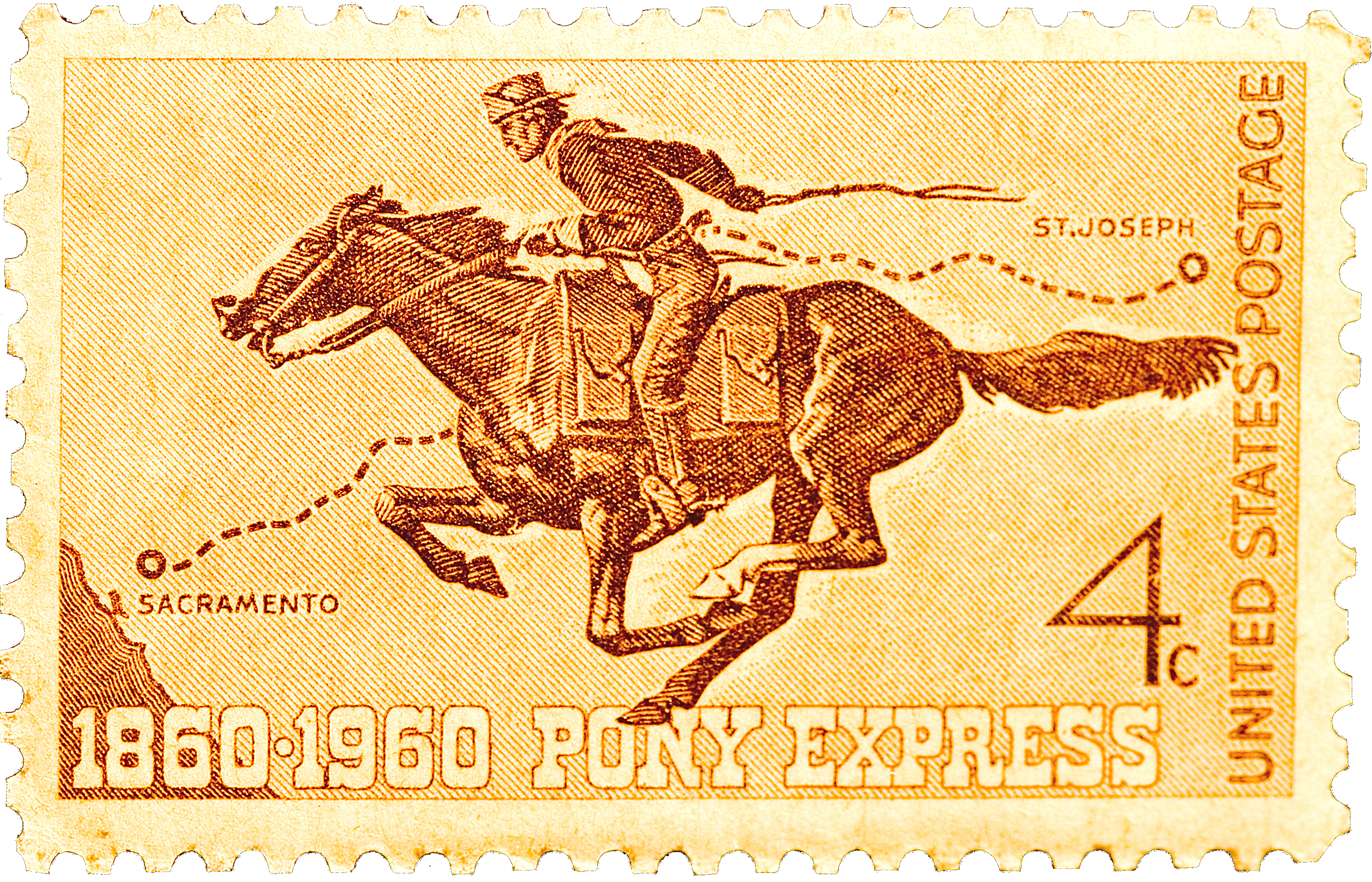 Primer viatge del Ponny Express