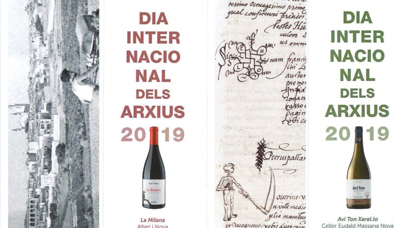 L’Arxiu Comarcal marida vins amb relats judicials històrics sobre la vinya i el vi