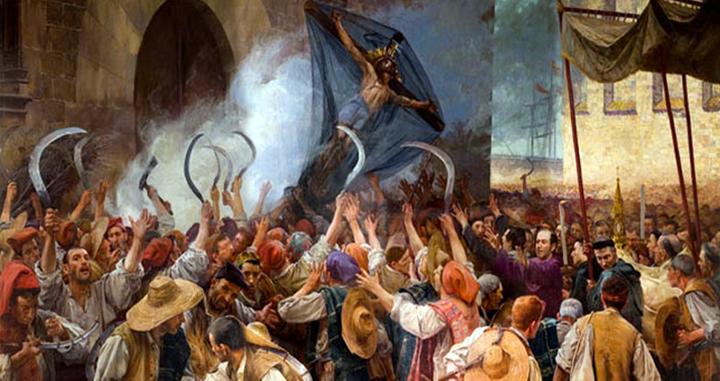 Inici de la sublevació a Catalunya ‘Corpus de Sang’