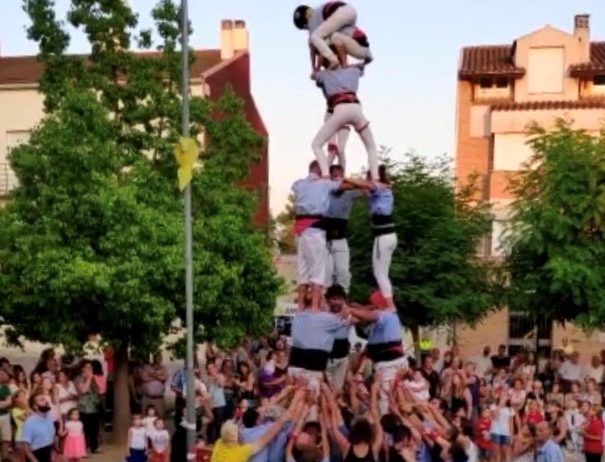 La Colla Jove ha participat per primer cop a la festa major de Sant Martí Sarroca