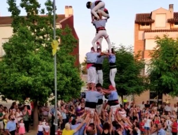 La Colla Jove ha participat per primer cop a la festa major de Sant Martí Sarroca