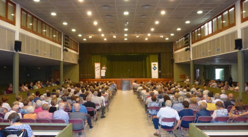 El Consell Comarcal celebra la XXI trobada anual de gent gran a Vilobí