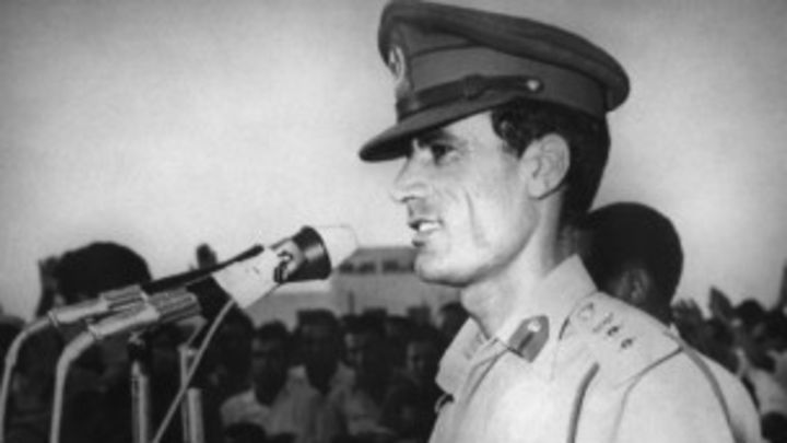 Proclamació de Muammar al-Gaddafi com a primer ministre de Libia