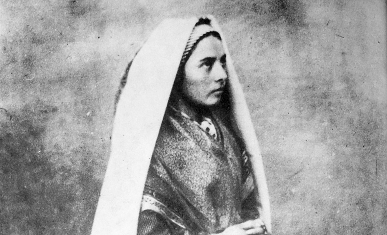 Primera aparició de la verge a Bernadeta Soubirous a Lourdes