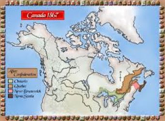 Ontàrio, Quebec, N. Escòcia i N. Brunswick fan les 4 províncies del Canadà