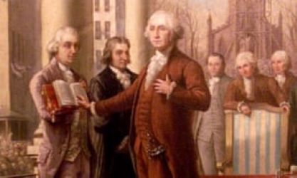 Jurament de George Washington com a president dels EEUU