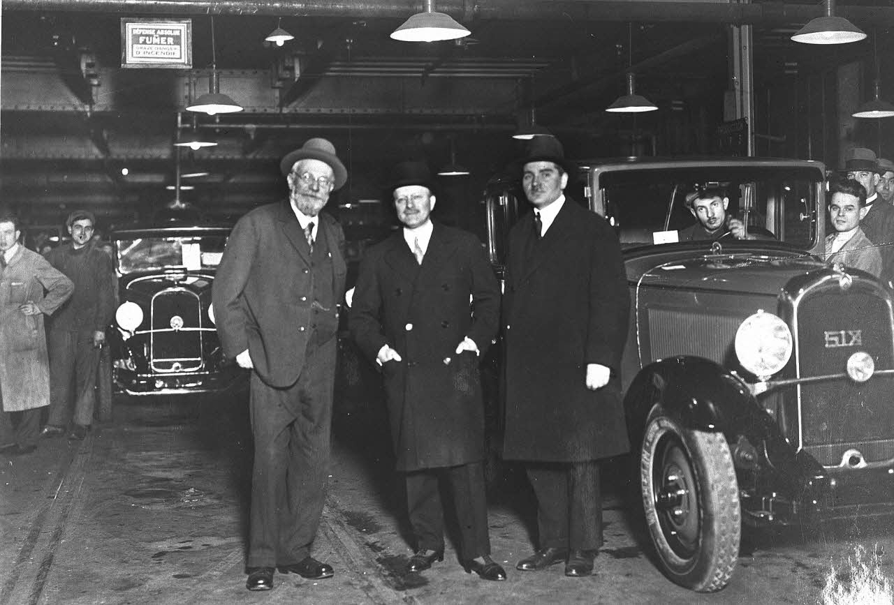 Mort a Paris del industrial francès Andre Citroen