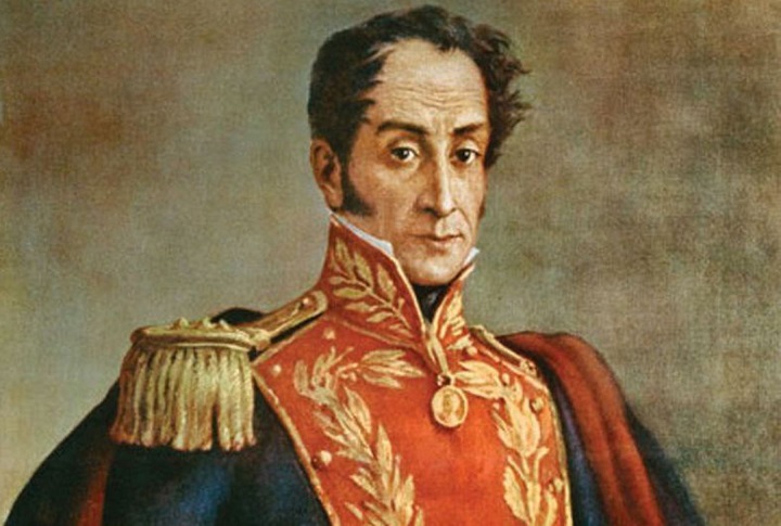 Naixement del llibertador sudamericà Simón Bolivar