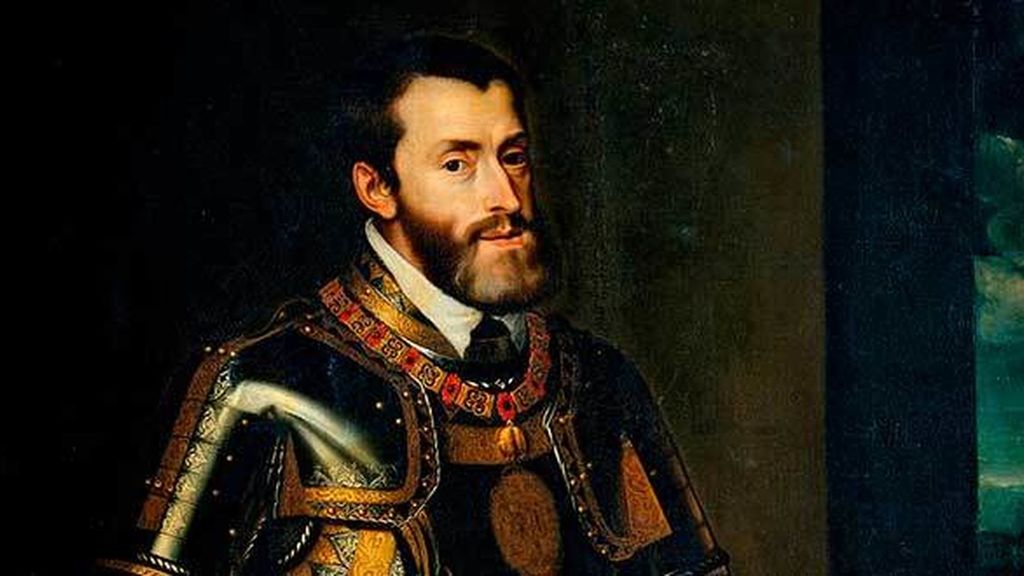 Desembarcament a Espanya del rei Carles I, futur emperador Carles V