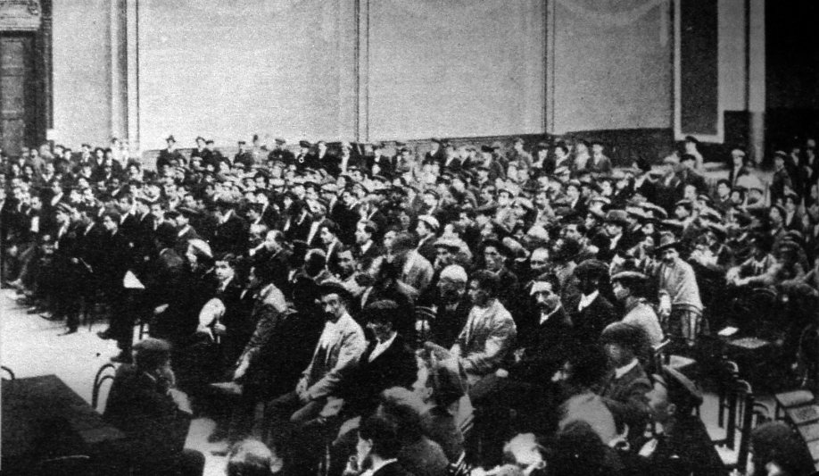 Fundació a Barcelona de la Confederació Nacional del Treball (CNT)
