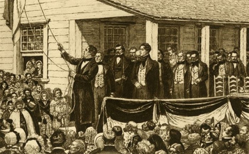 Proclamació oficial de la independència de Texas