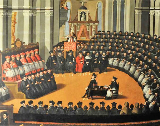 Inauguració oficial del concili de Trento