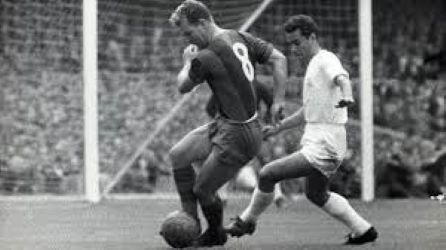 Presentació de Ladislao Kubala com a jugador del Barça