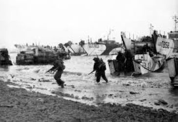 Desembarcament dels aliats a Normandia durant la II Guerra Mundial