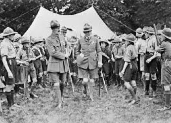 Creació del moviment scout sota la direcció del coronel Robert Baden Powell