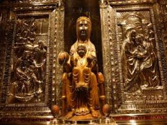 Lleo XIII proclama la Mare de Deu de Montserrat patrona de les diòcesis catalanes