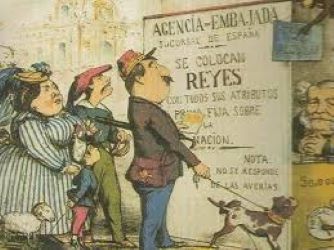 Inici de la revolta de “La gloriosa” a Cadis amb l’aixecament de l’almirall Topete