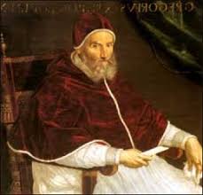 El papa Gregori XIII implanta el calendari gregorià en substitució del julià