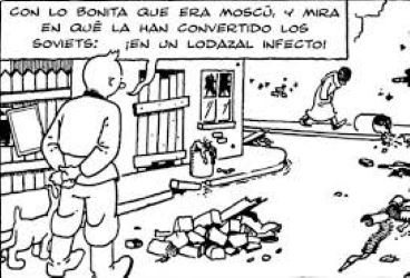 Primera aparició del Tintin de Hergé a “Tintin al país dels soviets”