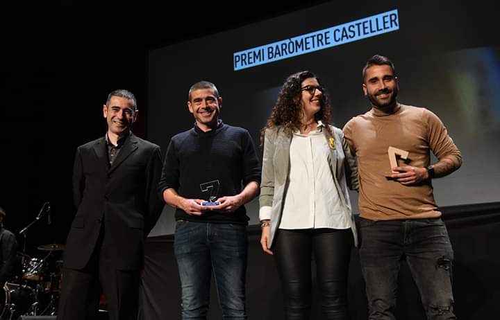 La Jove de Vilafranca i els Castellers de Mediona reben un reconeixement a la Nit de Castells