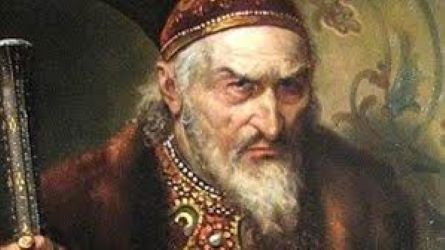 Proclamació a Russia de Ivan el terrible com a tsar