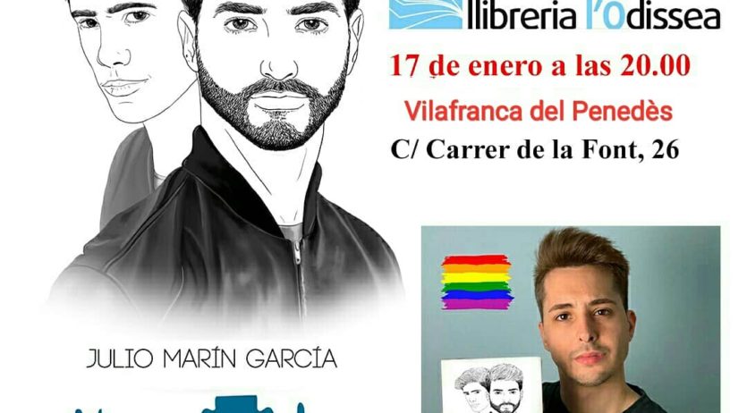 El jove escriptor i bookstagramer Julio Marín García presenta el seu darrer llibre a l’Odissea