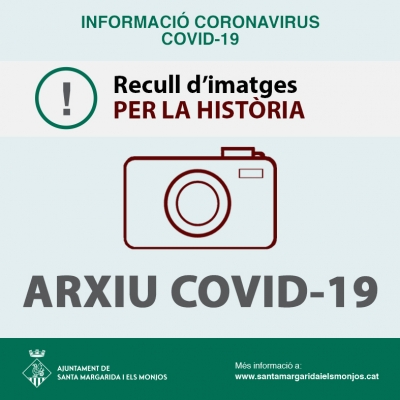 Els Monjos fa una crida ciutadana per crear un arxiu històric sobre el coronavirus