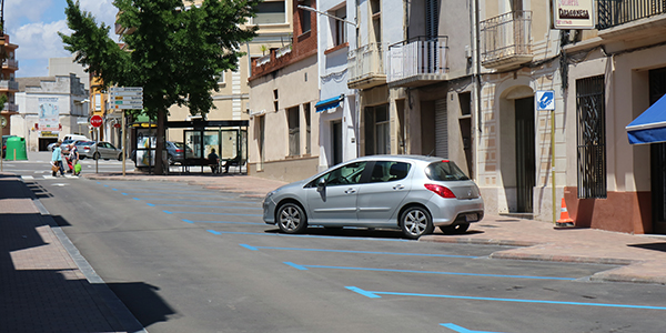 La zona blava torna a funcionar a partir d’avui dilluns a Sant Sadurní