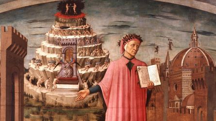 Mort a Ravena del poeta Dante Alighieri