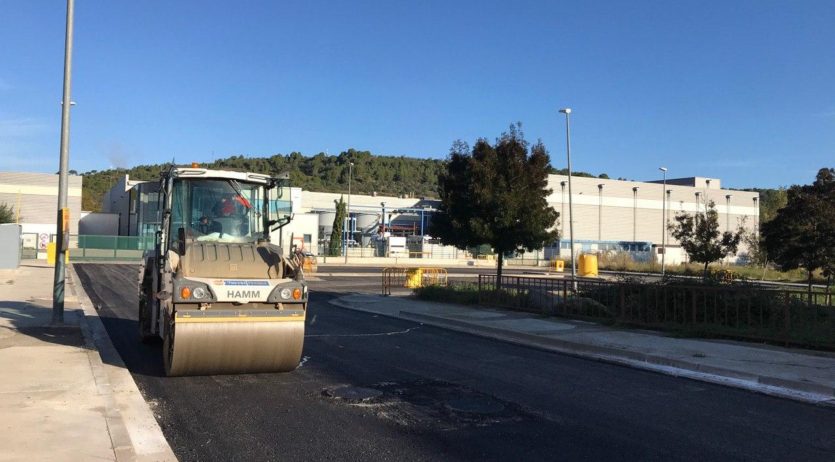 Comencen les obres de millora al polígon de Sant Quintí