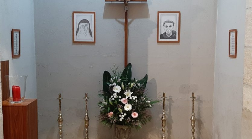 Sant Francesc acull un memorial dels beats vilafranquins, Maria Ràfols i Marçal de Vilafranca