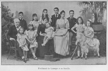 Mort a La Chenale del enginyer francès Ferdinand de Lesseps