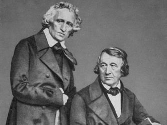 Mort del contista austriac Wilhelm Carl Grimm, el menor dels dos germans