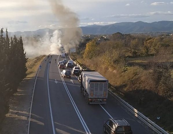 El conductor d’un turisme va morir dissabte en un accident a l’N-340 als Monjos