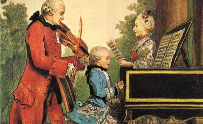 Naixement a Salzburg de Wolfgang Amadeus Mozart